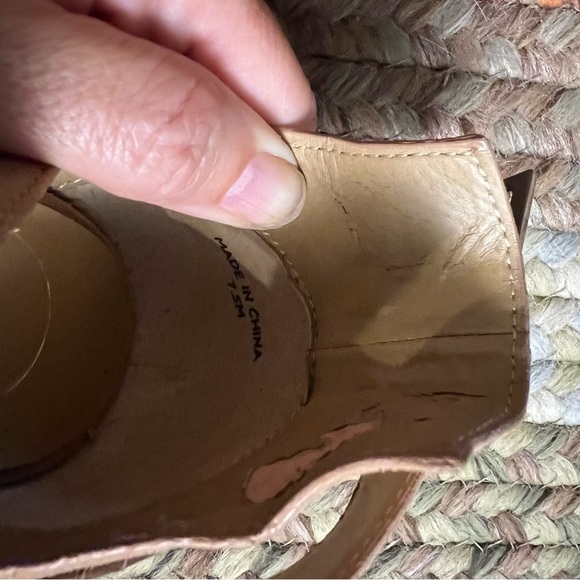 Jack Rogers Cameron Tan Suede Open Toe Booties size 7 1/2 - Picture 14 of 16